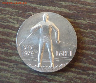 ФИНЛЯНДИЯ - ЛЫЖНИК до 4.12, 22.00 - Финляндия 25 марок лыжник серебро