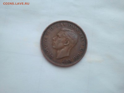 2 пенни –Англия – 1944 год, серия Корабли, низкий - 2015-11-28 15.42.58