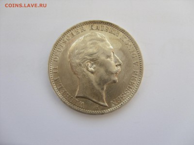 Германия, иностранщина (наборы, на вес, евро), царизм, СССР. - 3 марки Пруссия 1909 - 2.JPG