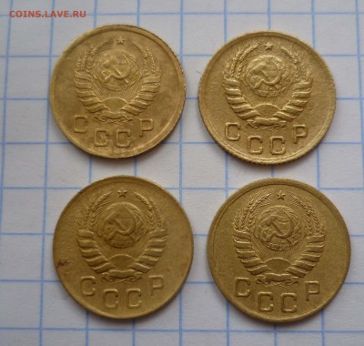 1 коп 1938г.1940г 4 штуки! c 200руб! до 1.12.2015г в 22-00 - 1-38.3840.40.-2