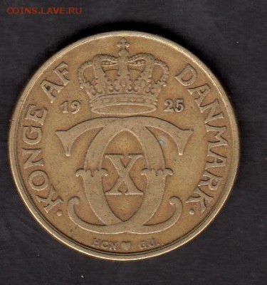 Дания 2 кроны 1925г - 74а