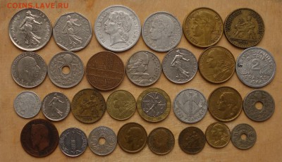 29 монет Франции 1861-1992, до 3.12 22:00 МСК - fra34