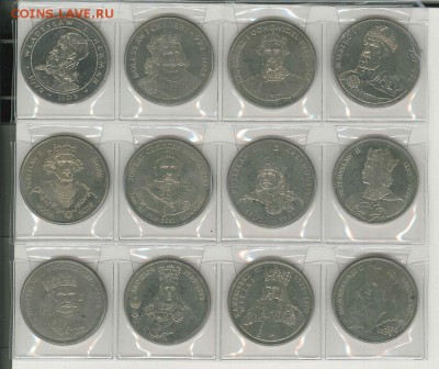 Польша Короли 50 и 100 злотых - 12 штук - до 04.12 22.00 мск - Польские короли-2