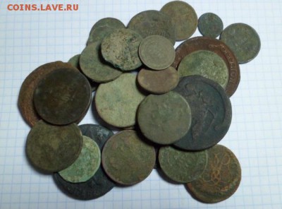 28 монет империи на чистку и опыты - лом