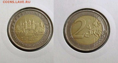 2 евро 2007 германия Мекленбург "F" - 100_3819
