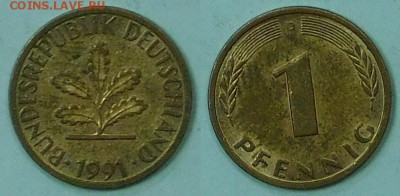 Германия, 1 пф. 10 шт. с 1р. до 06.12.2015г. 22-00 мск - 1991.JPG