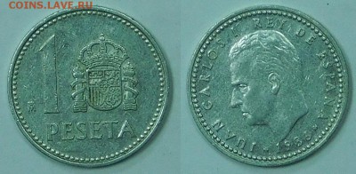 Испания, 1 песета, 7 шт., с 1р. до 06.12.2015г. 22-00 - 1-1986.JPG