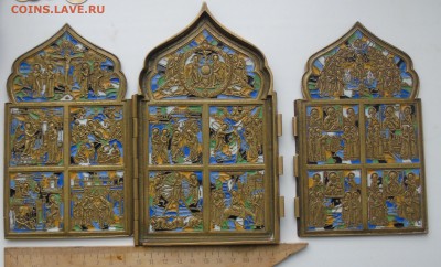 складень с 6 эмалями - DSC00291.JPG