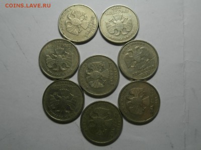 2 РУБЛЯ 1999 ММД 8шт.,С-П 8шт - 2сп.JPG