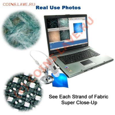 Микроскоп электронный 200 кратный USB - Chinavasion-CVJM-G91-13-386