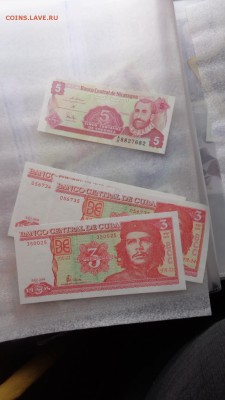 НИКАРАГУА 5 и Куба 3 песо UNC  до   6.12  в 21-10 мсК - ........18.11.2015.....ггг 539.JPG