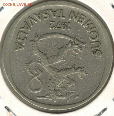 Финляндия 1 марка 1972 до 03.12.15   22-00 - 1 22