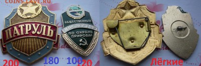 Юбилейные медали,знаки,значки,разные темы № 9. ФИКС. - Патруль