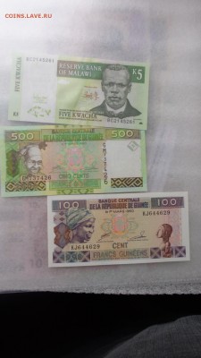 МАЛАВИ 5 квача,Гвинея 100 и 500 франко  UNC в 21-20 мСК 7 го - ........18.11.2015.....ггг 441.JPG
