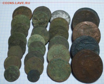 28 монет империи на чистку и опыты - см