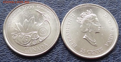 Фикс Канада 25 центов 2000 год Achievement - Март - Канада 25 центов 2000 Achievement - Март.JPG