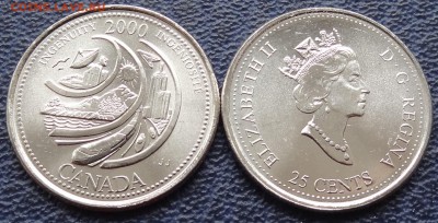 Фикс Канада 25 центов 2000 год Ingenuity - Февраль - Канада 25 центов 2000 Ingenuity - Февраль.JPG