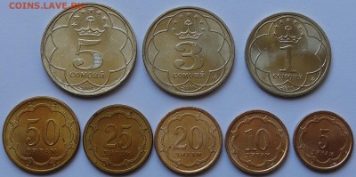 Фикс Таджикистан 2001 год Годовой набор СПМД UNC - DSC06018.JPG