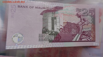 МАВРИКИЙ  25 рупий   2006 г  UNC в 21-20 мСК 7 го - ........18.11.2015.....ггг 325.JPG