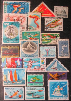 Марки мира. Водные виды спорта - Марки мира. Водные виды.JPG