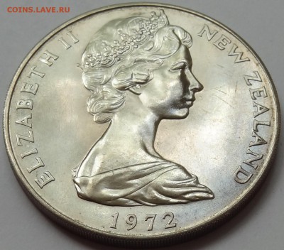 Фикс Новая Зеландия 1 доллар 1972 год UNC - DSC06656.JPG