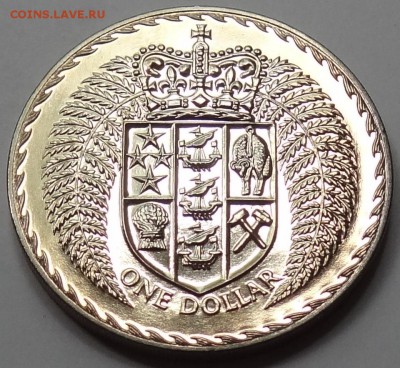 Фикс Новая Зеландия 1 доллар 1979 год UNC - DSC06662.JPG