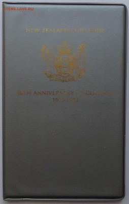Фикс Новая Зеландия 1983 год Набор 7 монет в книжке UNC - DSC06834.JPG