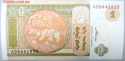 МОНГОЛИЯ - 1 тугрик 2008 г. пресс до 07.12 в 21:40 - DSCN1966.JPG