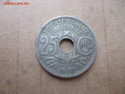 ФРАНЦИЯ 25 сантим 1930г. до 4.12.15 22-00 мск - P1030860.JPG