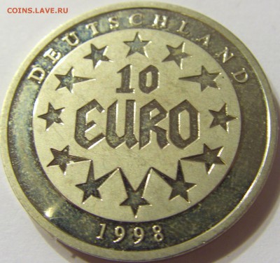 Жетон "10 евро" 1998 Германия до 07.12.2015 22:00 МСК - CIMG0105.JPG