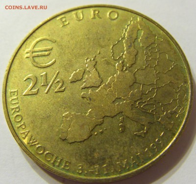 Жетон "2,5 евро" 1997 Германия до 07.12.2015 22:00 МСК - CIMG0109.JPG