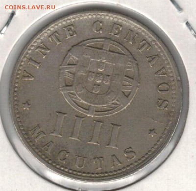 Порт.Ангола 4 макута 1927 до 07.12.15 в 22ч (Б314) - 4-па27а