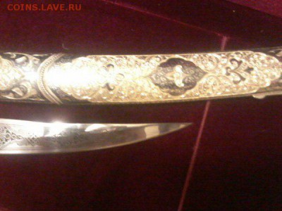 Серебряная сувенирная сабля - оценить - PwGgmHKa_-s