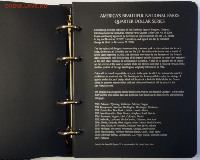 Альбом с монетами 25 центов США Парки 2 двора Leuchtturm - 3.JPG