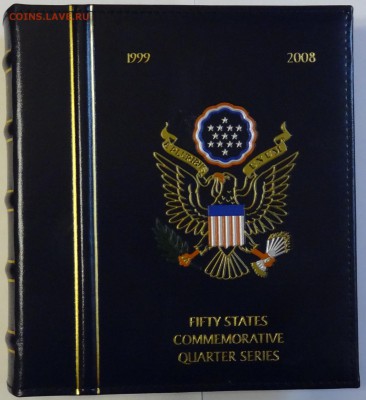 Альбом с монетами 25 центов США Штаты 2 двора Leuchtturm - 1.JPG