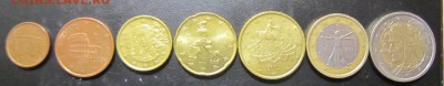 Евро Италия - 1,5,10,20,50 центов 1,2 евро - меньше курса - IMG_0139