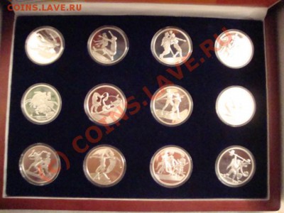 Продаются Комплект серебренных монет 10€ Греция (пруф) - DSC04640.JPG