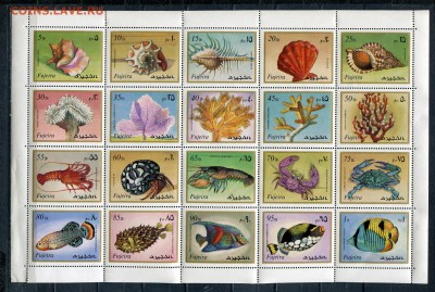 ФУДЖЕЙРА МОРСКИЕ МЛЕКОПИТАЮЩИЕ ЛИСТ MNH - img284