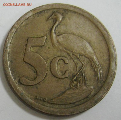 ЮЖНАЯ АФРИКА 5 центов 1991 до 9.12.15 22.00 - IMG_4720.JPG