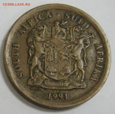 ЮЖНАЯ АФРИКА 5 центов 1991 до 9.12.15 22.00 - IMG_4721.JPG