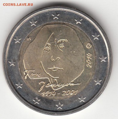 2 евро 2014 Финляндия "Туве Янссон" из ролла до 17.12.15 - 56 (1)