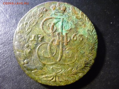 5 копеек 1763г ем гурт сетка - эж2