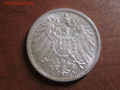 1915 Германия, 1 М-А, серебро, до 07.12 в 22-14 мск - IMG_3999.JPG