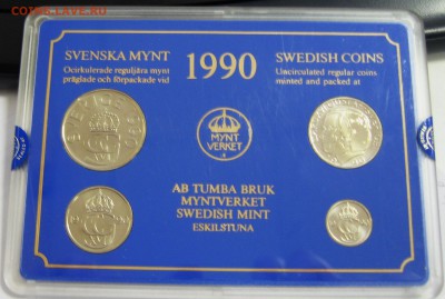 ШВЕЦИЯ официальный банковский набор 1990 BU до 10.11 22.00 - IMG_4396.JPG