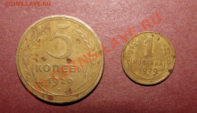 1 коп 1929+5 коп 1929 до 17.09. 22.00мск - DSC04266.JPG