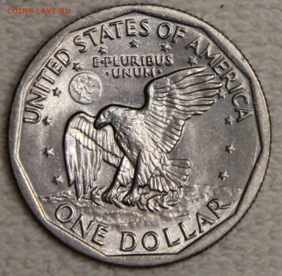 1$ США Сюзан Энтони 1979 до 09.12 с номинала - IMG_5431.JPG