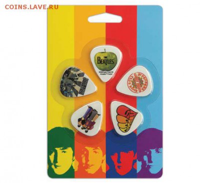Медиатры Beatles Коллекционные 10 штук до 05.12.2015 22:00 - битлы