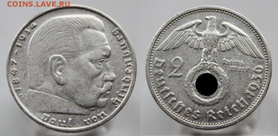 Третий Рейх 2 марки 1936г двор-Карлсруэ до 7.12.15 22-00 мск - DAHJ382vztY