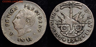 Юбилейка РФ, СССР, погодовка СССР и РФ, иностранные монеты - 25сентаво1817_1