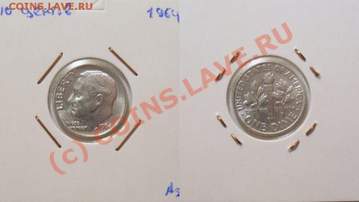 США даймы - типы от Barber до наших дней - 154